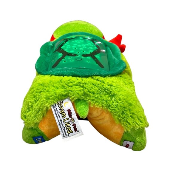 Pillow Pets Dream Lites Raphael Teenage Mutant Ninja Turtles 2013 TMNT **WORKS - Picture 4 of 12